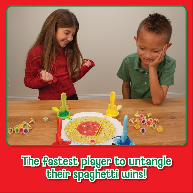 PlayMonster Ready Set Spaghetti Board Game â€“ Kids Games, Family Game, Multi-Player, Board Games for Family Night, Preschool Toys, Hand-Eye-Coordination Game, Ages 6+ - Image 5