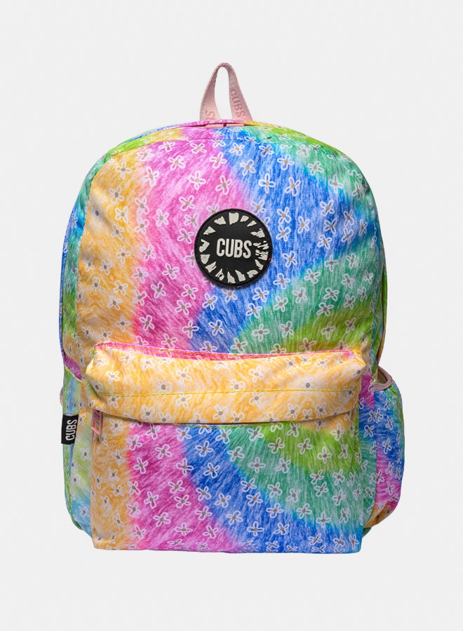 CUBS Junior Pastel Tie Dye Flowers Bag - Image 1
