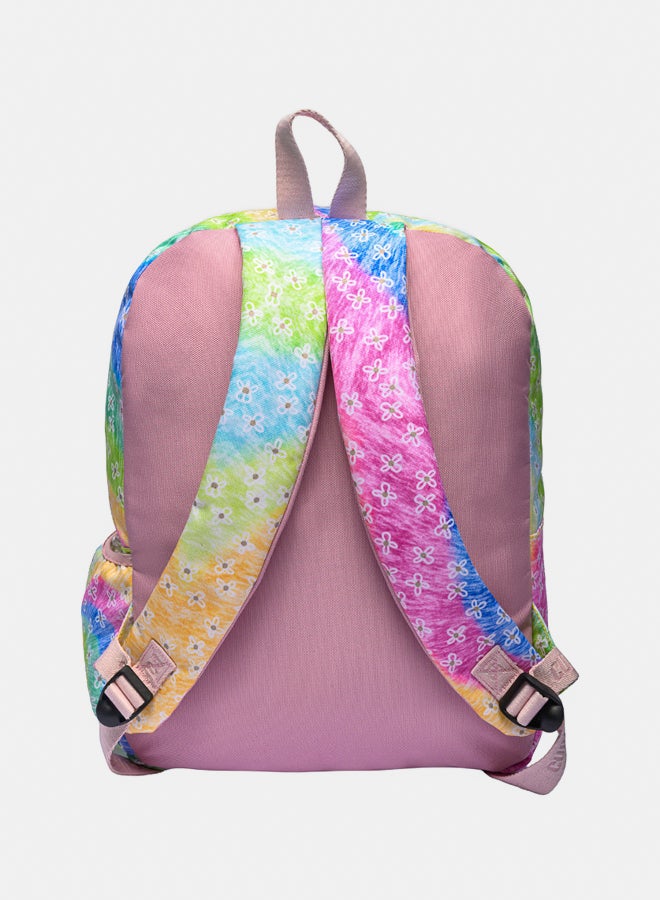 CUBS Junior Pastel Tie Dye Flowers Bag - Image 4