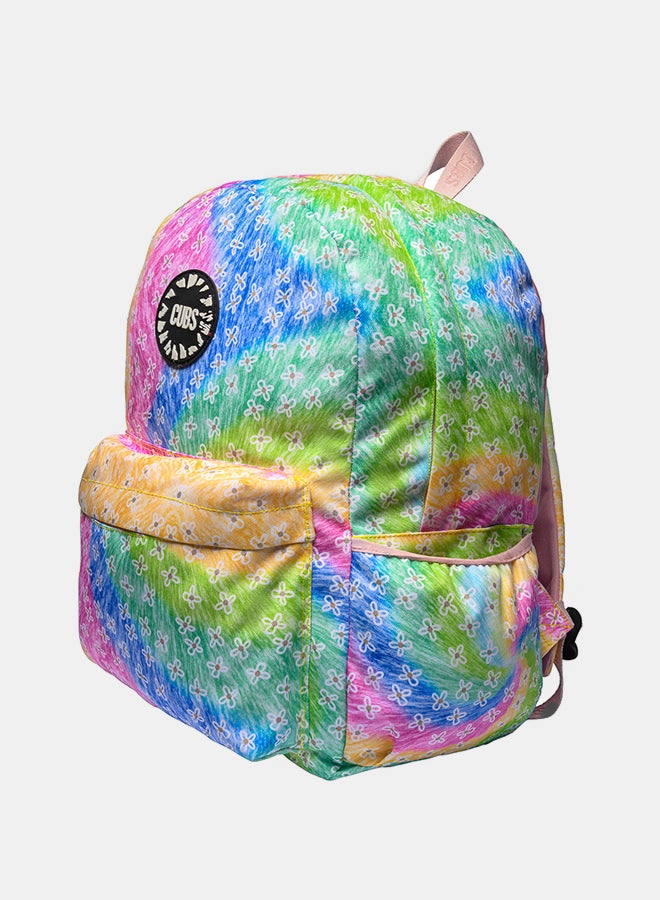 CUBS Junior Pastel Tie Dye Flowers Bag - Image 2