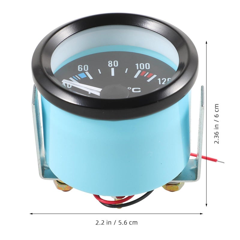 Universal 52mm 12v Car Water Temperature Gauge With Sensor Assembly For Vehicle Cooling System Monitoring - Image 3
