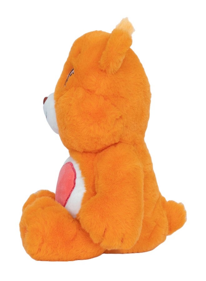 Mirada Care Bears Tenderheart Bear - Orange Plushie Perfect Stuffed Animal, Birthday Gift, Super Soft and Cuddly - Good for Girls and Boys, Collectors - 35cm - Image 5