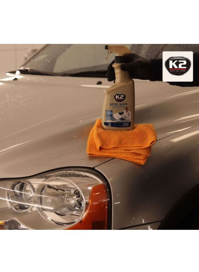 K2 Spray On Wet Car K2 Spid Wax 770Ml - Image 2