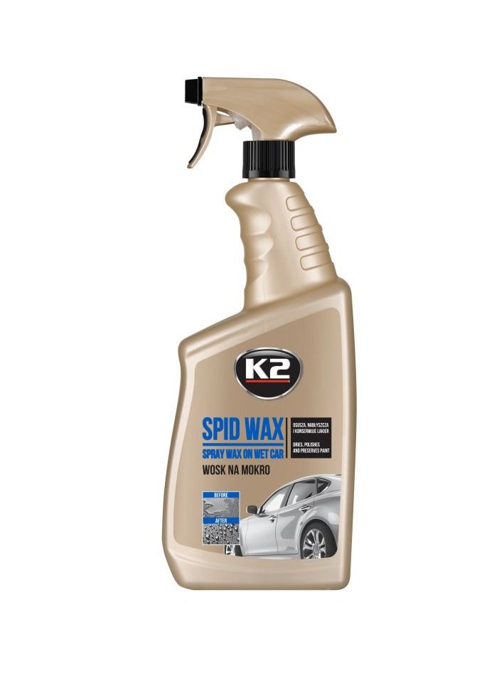 K2 Spray On Wet Car K2 Spid Wax 770Ml - Image 1