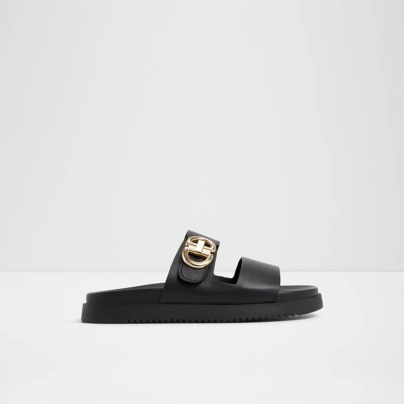 DAISYMAE Metal Accent Comfort Sandals