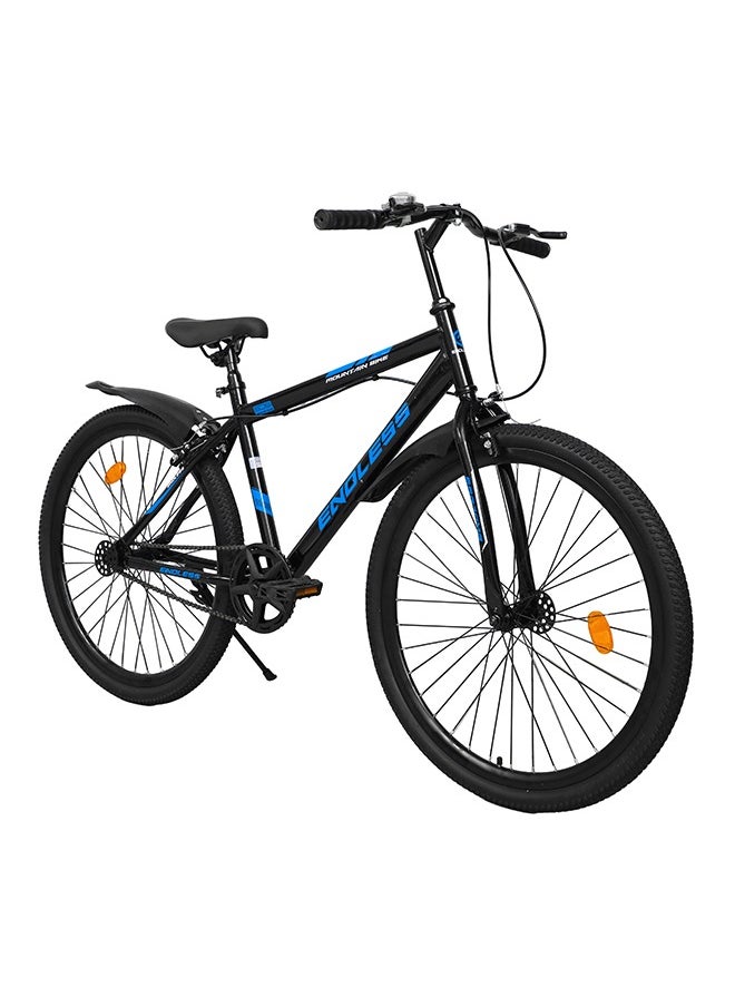 ENDLESS  26" Mountain Bike for Adults | High Carbon Steel 18" Frame, Linear Pull Brakes, Suspension MTB with Front & Rear Mudguards, Adjustable Seat, 2.135" All-Terrain Tires – Ideal for Men & Women  - Image 1