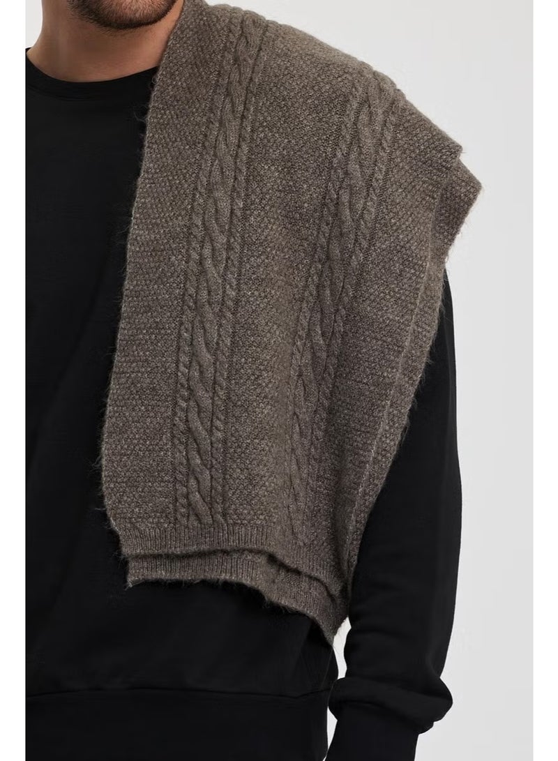 Alexander Gardi Alexandergardi Knit Detailed Long Knitwear SCARF(E24-SCARVES-ERKK) - Image 3