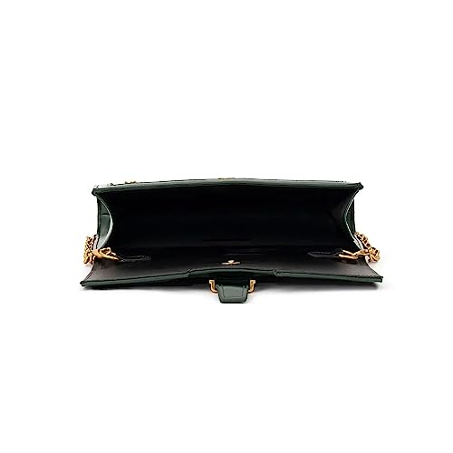 Miraggio Women Luna Sling Wallet With Detachable Chain Strap | Wallet Stylish |Casual Sling Bags Latest, Green - Image 4