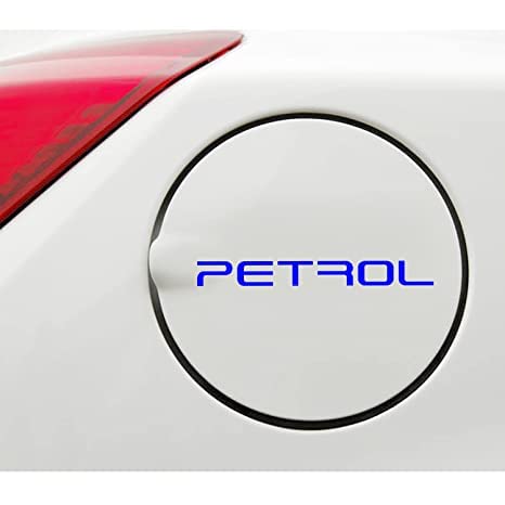 Careflection Petrol Sticker for Car Fuel Tank, Branded self Adhesive Vinyl Sticker(12cm X 2cm) Blue - Image 2