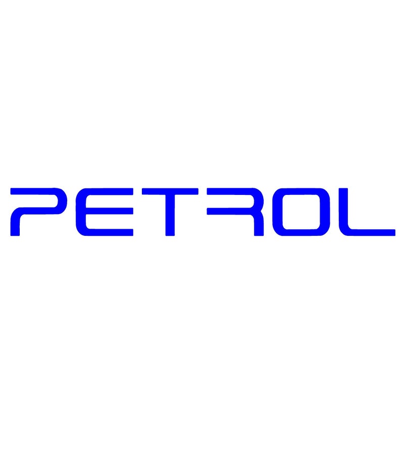 Careflection Petrol Sticker for Car Fuel Tank, Branded self Adhesive Vinyl Sticker(12cm X 2cm) Blue - Image 3