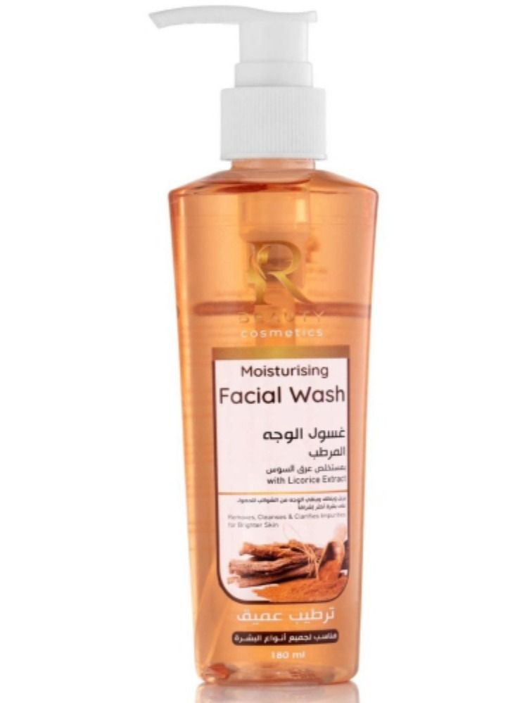 Moisturizing face wash with licorice extract 180ml