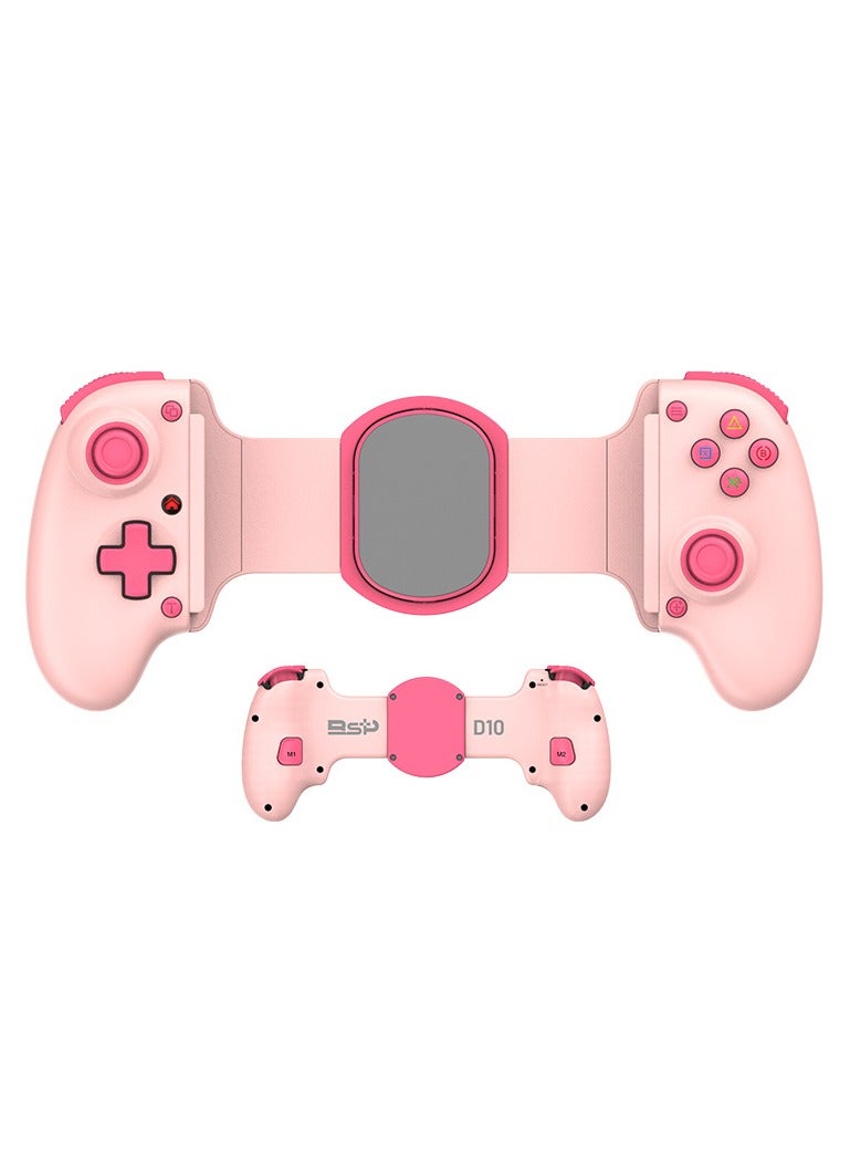 جهاز تحكم للألعاب D10 الممتد لجهاز PS4 والأندرويد / iOS والأجهزة اللوحية وجهاز تحكم Nintendo Switch وجهاز تحكم Xbox للبث (وردي) - Image 1