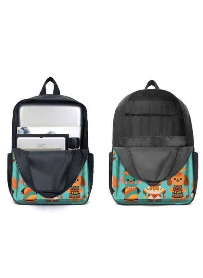 Generic - Cute cartoon print three-piece set! Backpack + handbag + pen bag combination | Multi-scene for student and children's outing - 188 - Image 1