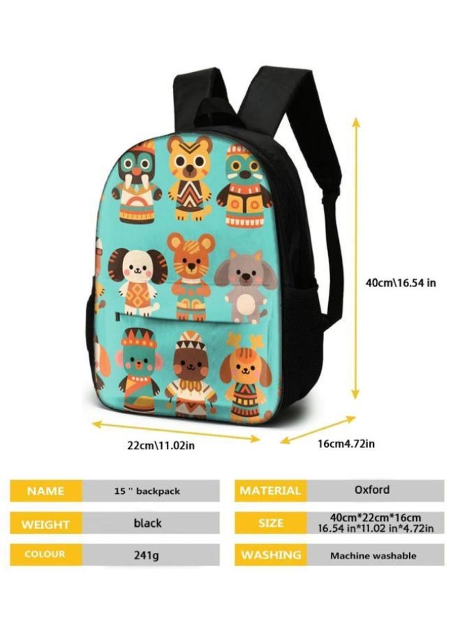 Generic - Cute cartoon print three-piece set! Backpack + handbag + pen bag combination | Multi-scene for student and children's outing - 188 - Image 1