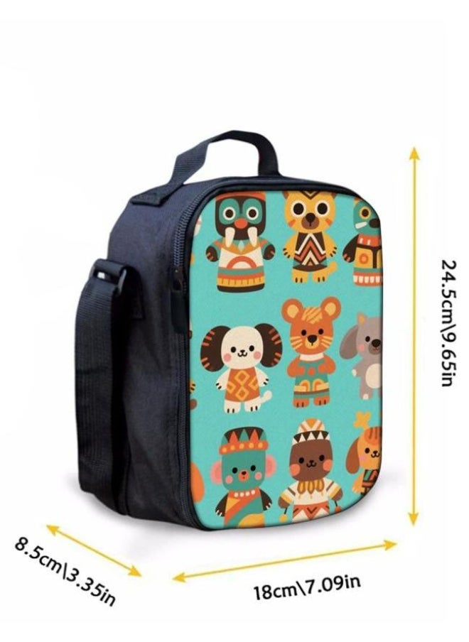 Generic - Cute cartoon print three-piece set! Backpack + handbag + pen bag combination | Multi-scene for student and children's outing - 188 - Image 1