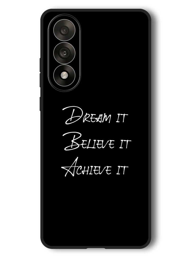 Theodor Case Compatible with OnePlus Nord 5 6.83 Inch Protection Shockproof Bumper Cover Dream it - Image 1