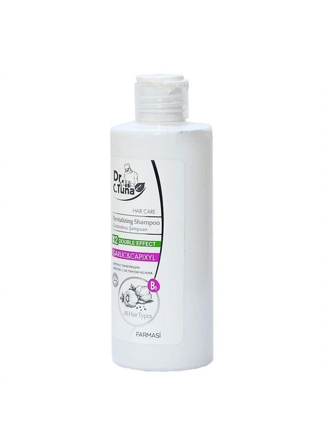 FARMASI - Dr C Tuna Vitalizing Garlic & Capixyl Shampoo 225 ml - Image 1