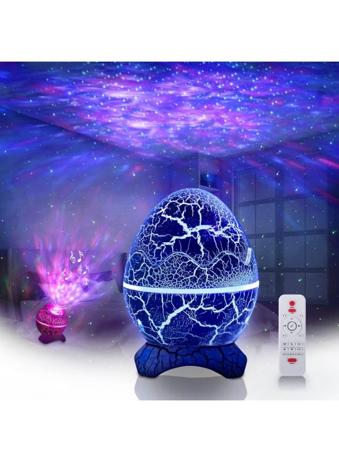 بروجكتور نجوم ومجرة LED مصباح ليلي ديكوري محمول 2 في 1 لإضاءة الغرفة والديكور المنزلي مع تأثيرات السماء المرصعة بالنجوم - Image 1
