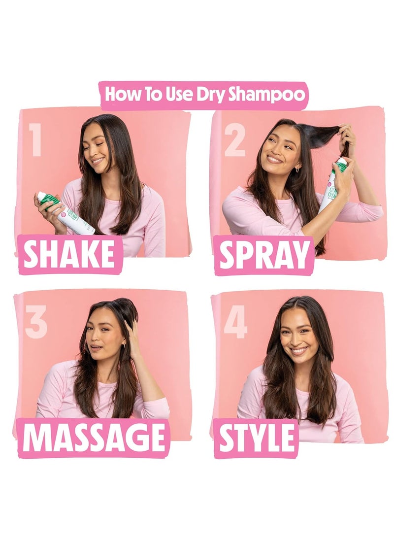 Not Your Mother's Not Your Mother's Clean Freak Refreshing Dry Shampoo (3-Pack) - 7 oz - Waterless Shampoo Instantly Refreshes Hair Between Washes - Fresh Citrus Scent  - Image 3