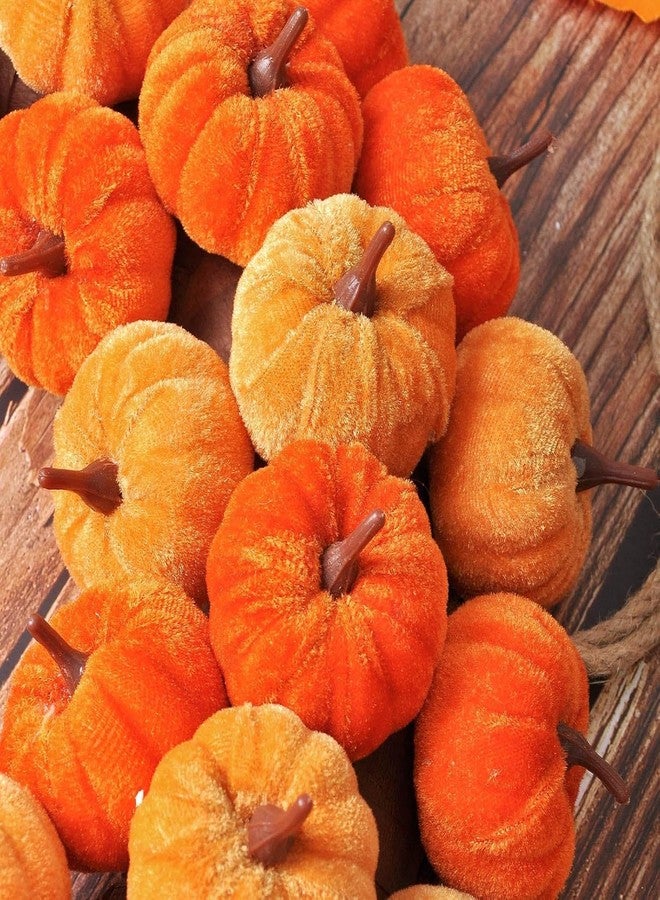 Joylern Thanksgiving Pumpkin Wreath Artificial Fall Harvest Wreath Autumn Hanging Garland for Thanksgiving Festival Holiday Window Party Decor - Image 5