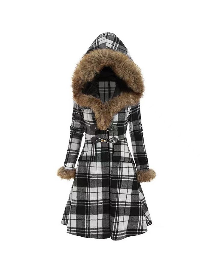 Women's Autumn Winter New Thickened  And Long Overcoat