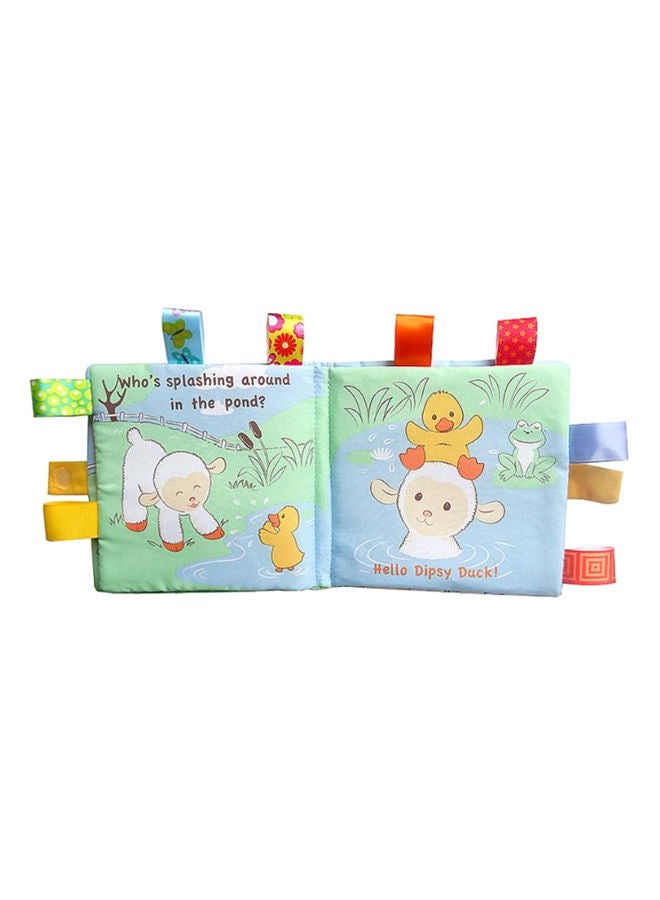 NIBEMINENT Silly Farm Early Learning Soft Fabric Book - Image 2