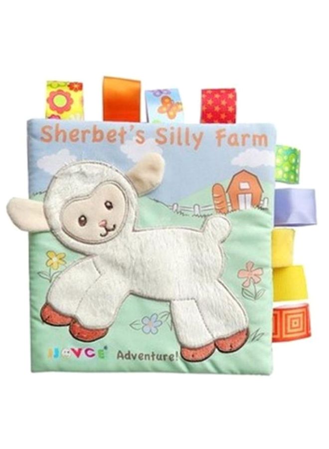 NIBEMINENT Silly Farm Early Learning Soft Fabric Book - Image 1