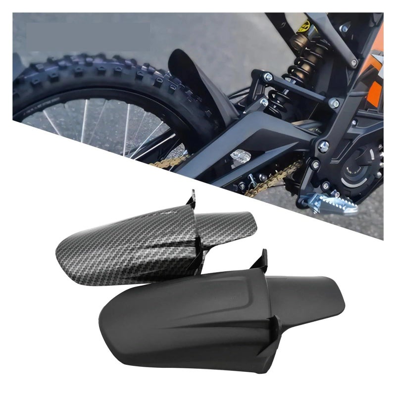 Carbon Fiber Rear Wheel Fender Mudguard For Electric Motorcycle - Image 3