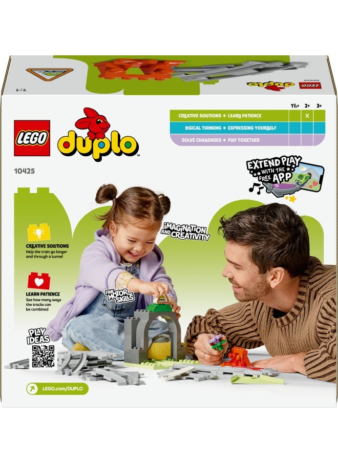 Duplo Town Train Tunnel And Tracks Expansion Set 10425 (20) Pieces