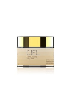 CIEL Anti Ageing Day Cream For Glowing Skin Moisturizer With Vitamin C & Hyaluronic Acid For Intense Hydration & Radiant Skin; Fades Wrinkles & Fine Lines Boosts Collagen For All Skin Types 50G  - Image 1