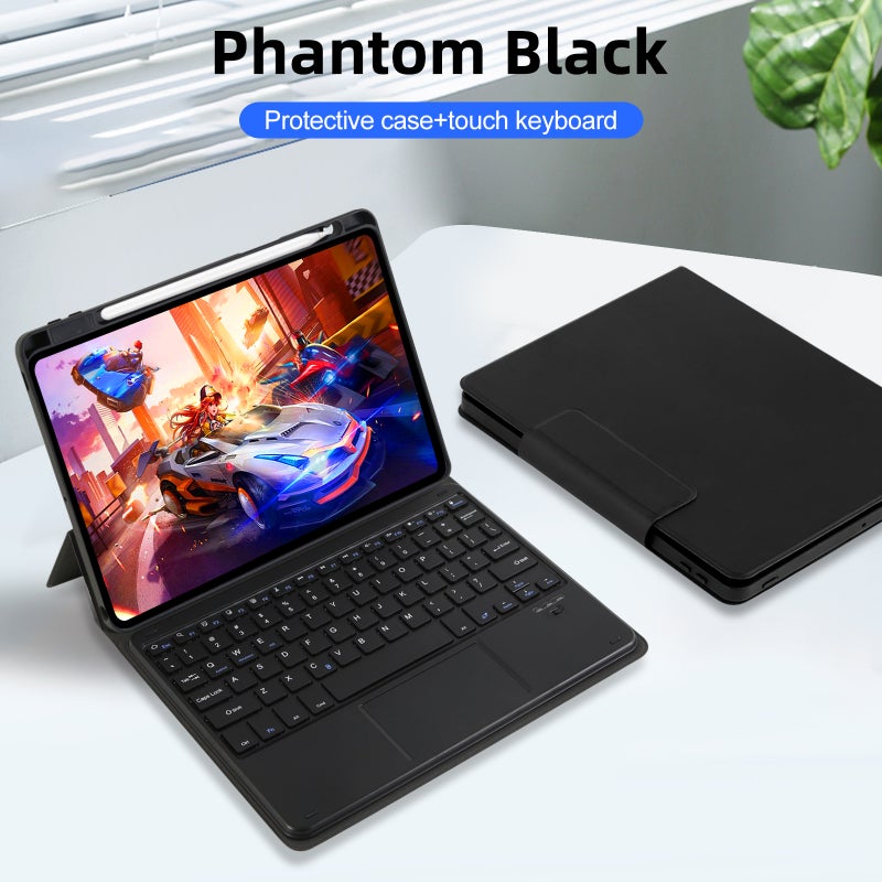 لوحة مفاتيح مغناطيسية + غطاء لأجهزة iPad iPad air iPad Pro11 بحجم 10.2/10.9/11 بوصة - غطاء لوحة مفاتيح منفصلة مغناطيسي - Image 4