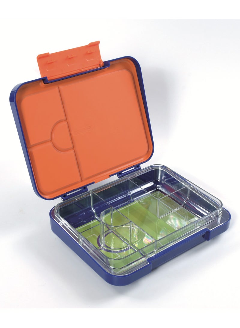 ESSEN Bento Large Lunch Box for kids boys - Blue Sports balls - Image 3