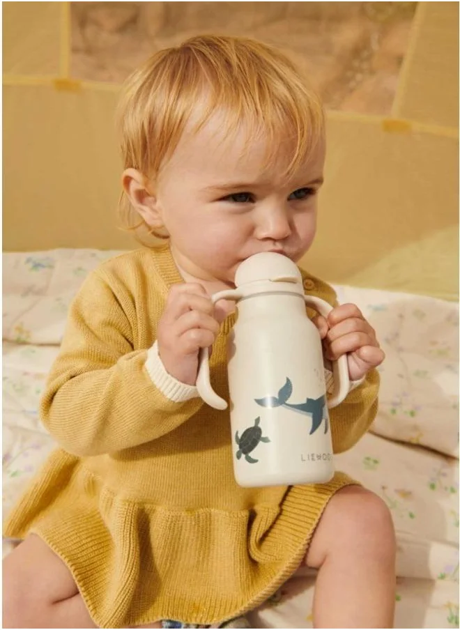 Liewood Falk Water Bottle 350 ml - Sea creature / Sandy