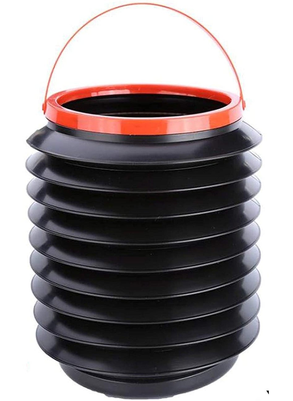 JAY VAVERIYA SALES - Jay Vaveriya Sales Multifunction Foldable Car Handy Bucket Magic Container Trash Bin Storage Collapsible Durable Boot Organizer Camping Bucket 1Pcs - Image 1
