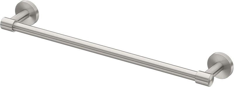 Gatco 4671 Reveal 18 Towel Bar Satin Nickel  Wall Mount Towel Holder for Bathroom Total Length 2013 - Image 3