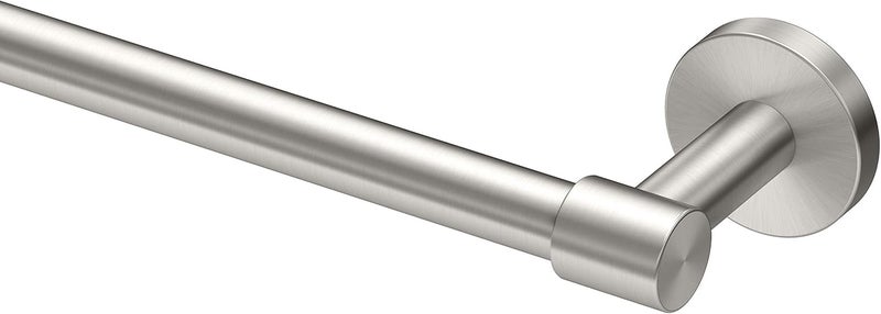 Gatco 4671 Reveal 18 Towel Bar Satin Nickel  Wall Mount Towel Holder for Bathroom Total Length 2013 - Image 2