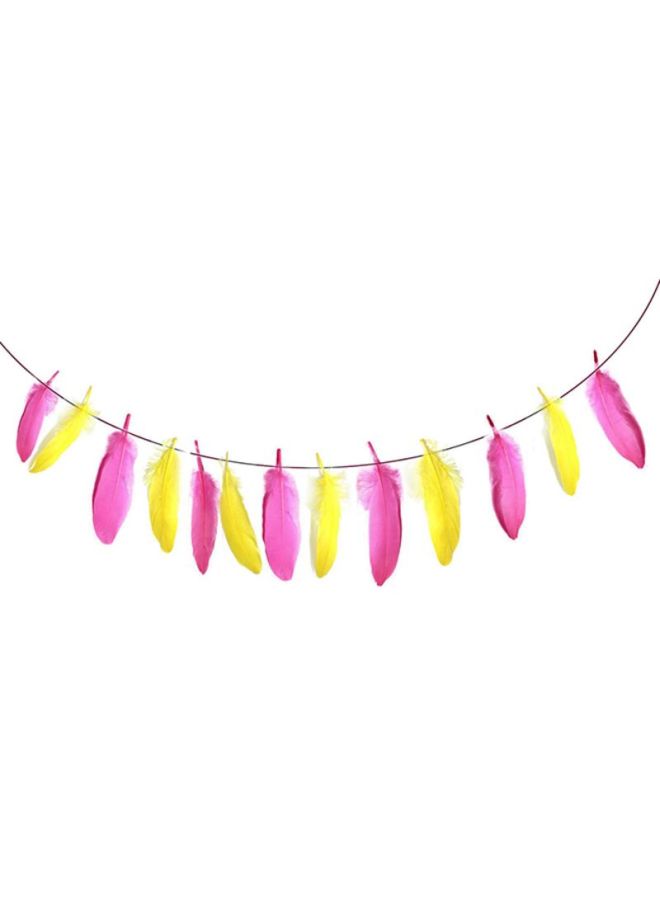 شاربدو بالونات وشريط من الريش لديكور الحفلات - Image 2