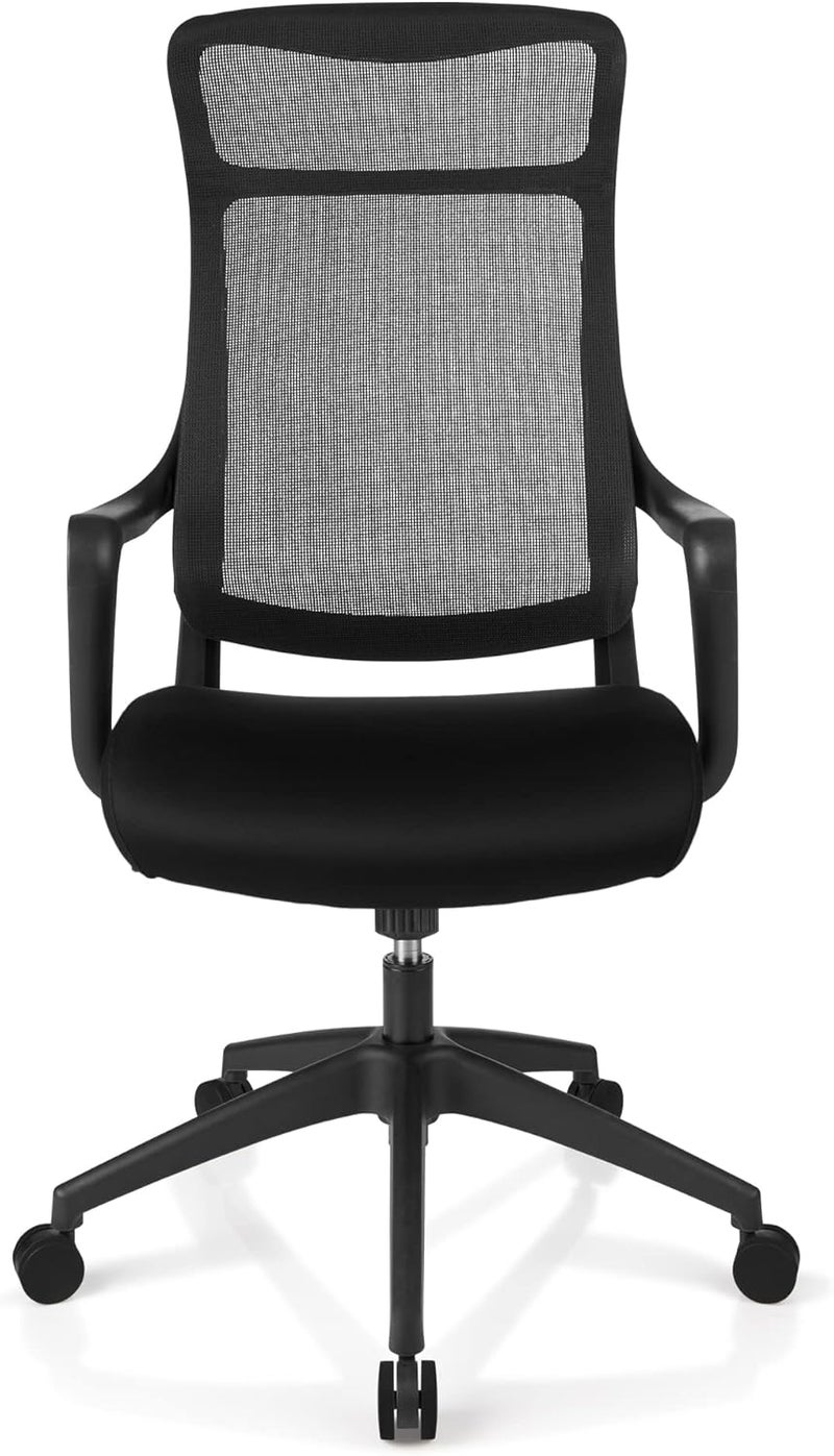 Realspace Lenzer Mesh HighBack Task Office Chair Black BIFMA Compliant - Image 4