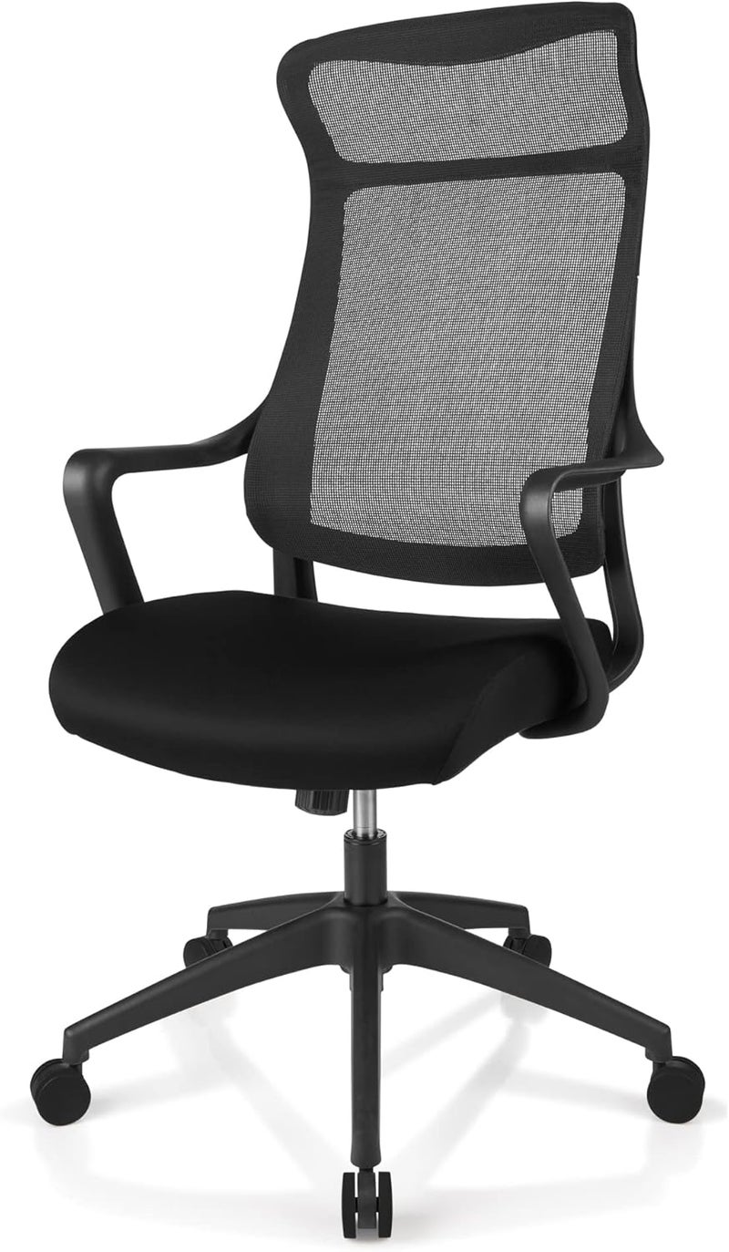 Realspace Lenzer Mesh HighBack Task Office Chair Black BIFMA Compliant - Image 5