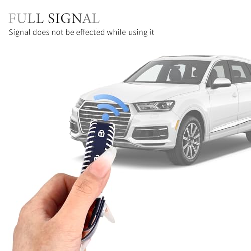 OFFCURVE غطاء مفتاح جلد OFFCURVE لسيارة كيا - غطاء حامل مفتاح خاص لسيارة كيا سيراتو سيلتوس سورينتو سول سبورتاج تيليورايد مفتاح ذكي بدون مفتاح حامي مفتاح عن بُعد - Image 3