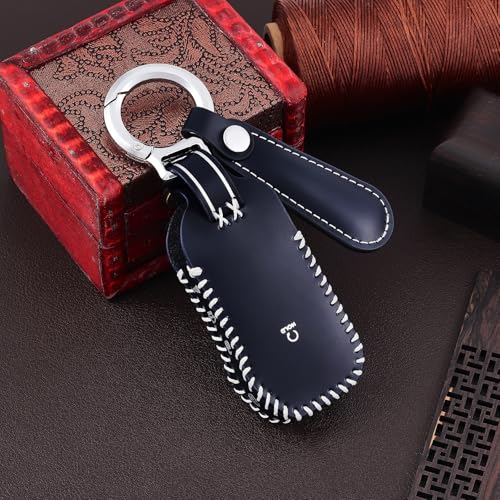 OFFCURVE غطاء مفتاح جلد OFFCURVE لسيارة كيا - غطاء حامل مفتاح خاص لسيارة كيا سيراتو سيلتوس سورينتو سول سبورتاج تيليورايد مفتاح ذكي بدون مفتاح حامي مفتاح عن بُعد - Image 5