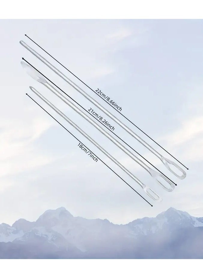 Goolsky 1set (3pcs）Elastic Belt Rope Wearer Special Trousers Waist Rope Hat Rope Wearing Belt Artifact Rubber Band Lead Household Sewing Tool Accessories（Three Sizes）  - Image 3