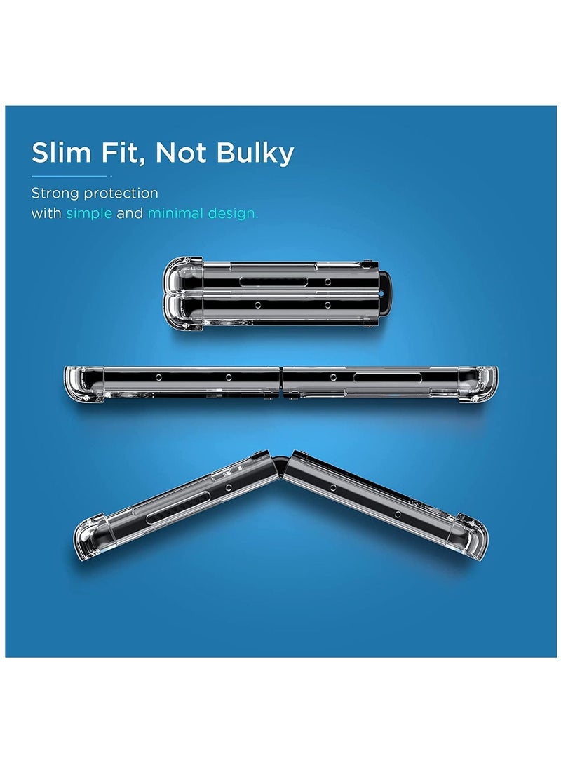 DUSALA Designed for Galaxy Z Fold 4 5G Case Ultra-thin Slim Fit, Shockproof TPU+PC with Four Corner Protection Cover – Clear - Image 5