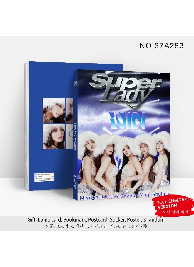 NIBEMINENT Gidle Photo Album 2nd Full Album2 Star Photo Album Includes Giveaways  - Image 1