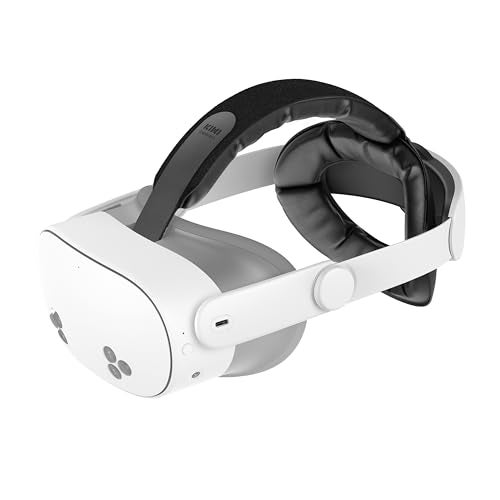 KIWI design K4 Head Strap, VR Headset Accessories for Meta Oculus Quest 3/3S, Non-Battery & Enhanced Support & Adjustable & Comfort Strap - Image 1