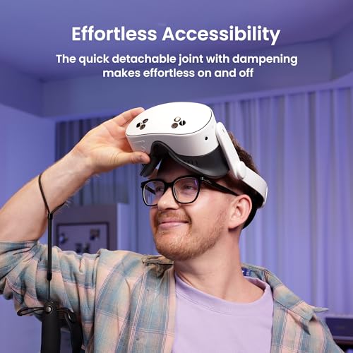 KIWI design K4 Head Strap, VR Headset Accessories for Meta Oculus Quest 3/3S, Non-Battery & Enhanced Support & Adjustable & Comfort Strap - Image 3