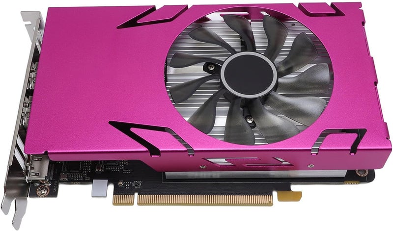 YUEHISY R7 350 2G Multiple Displays Graphics Card, GDDR5 128bit 4500MHz HDMI Computer Card GPU PCI-Express with 6 Port for Stock Tradking, Video Wall - Image 1