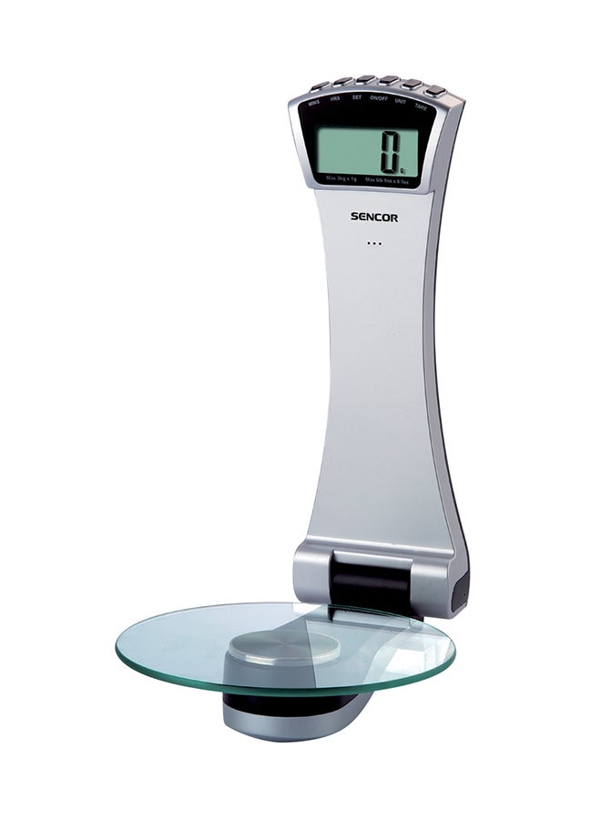 High Grade Kitchen Scale White 158x225x286mm