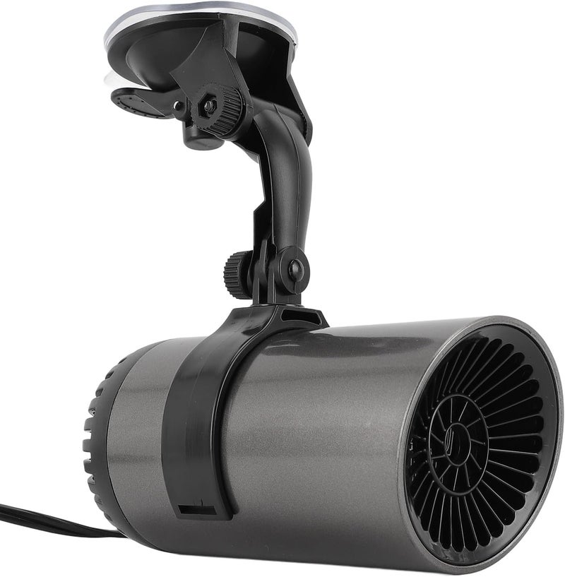 Omquot 150W Car Heater Fan Fast Heating Portable Rotatable Dehumidifier Vehicle Defroster Windshield Bleed Car Fan (12V) - Image 3