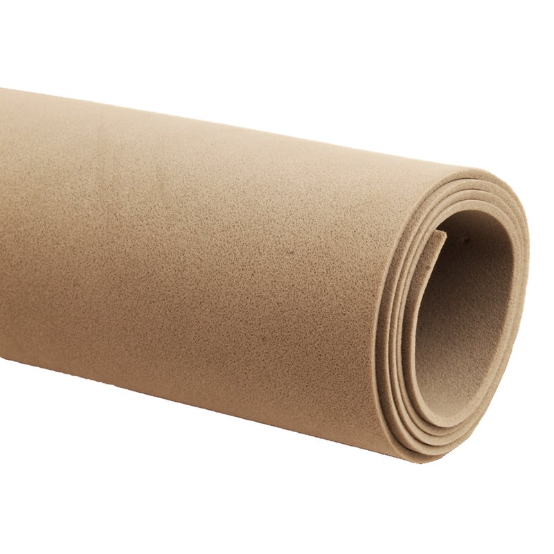 Simba Flexible Foam Sheet Solid Colors 2 mm 50 × 70 cm Grey